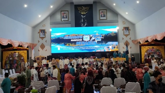 Suasana HUT ke72 Merangin