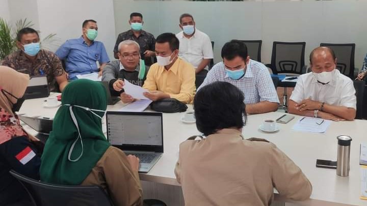 Juwanda, DLH Provinsi Jambi dan Dishut Jambi saat ke Dirjen Gakkum KLHK