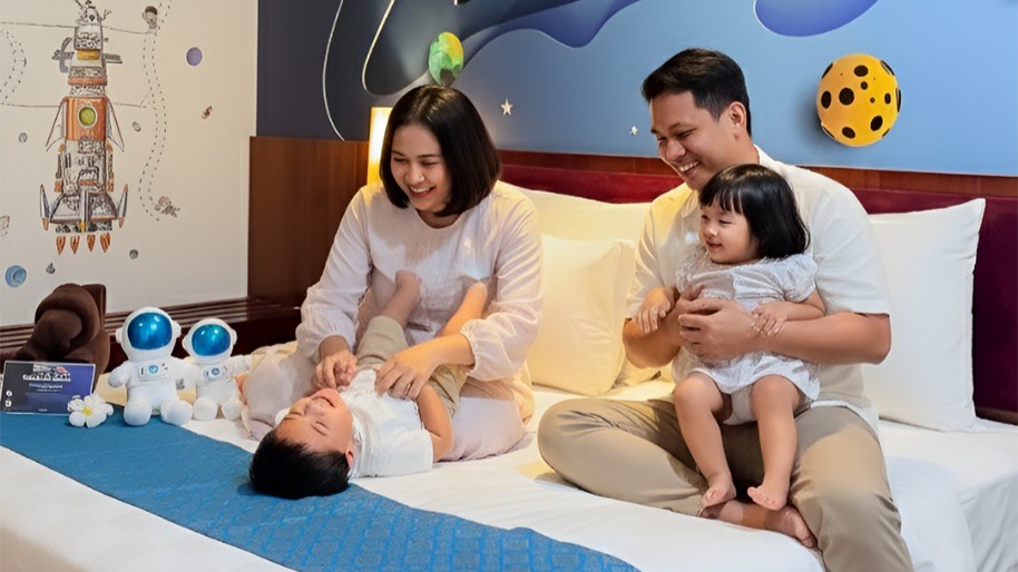 Kamar tematik anak Rumah Kito bisa jadi pilihan nyaman untuk staycation keluarga