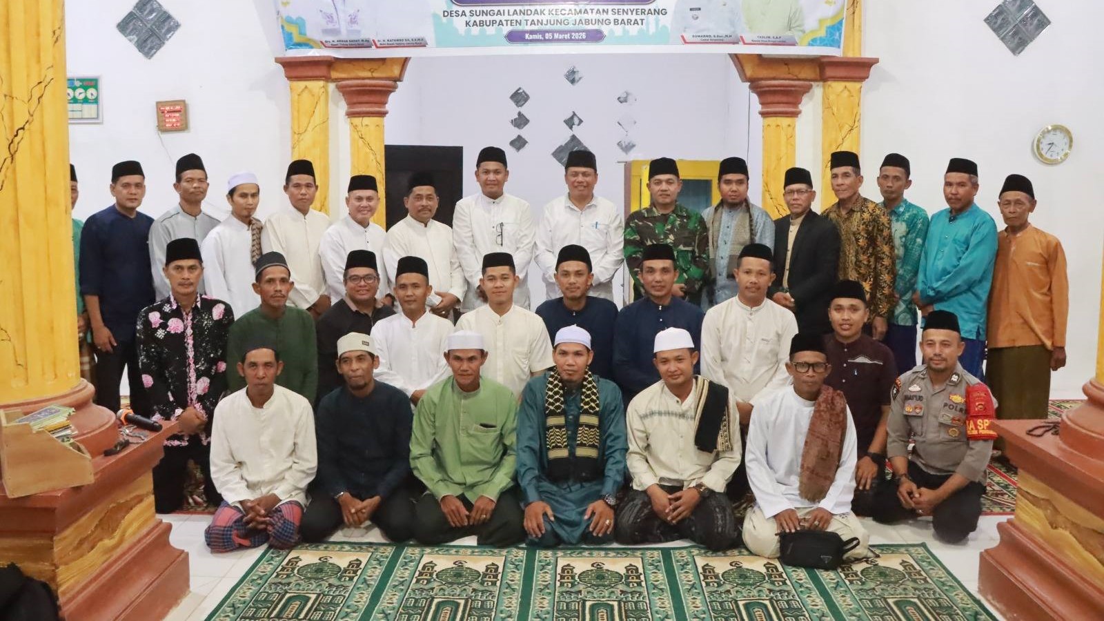 Pemkab Tanjab Barat Laksanakan Safari Ramadan di Desa Sungai Landak