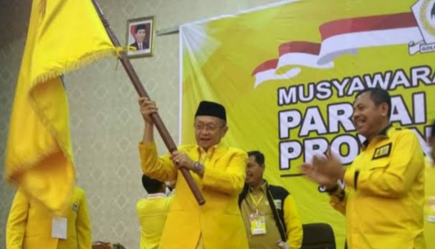Ketua DPD I Golkar Jambi, Cek Endra saat tepilih di Musda beberapa waktu lalu