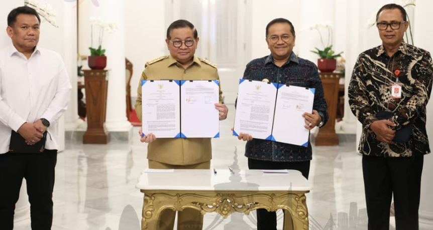 Wali Kota Maulana Sepakati Kerja Sama Strategis Kota Jambi-DKI Jakarta