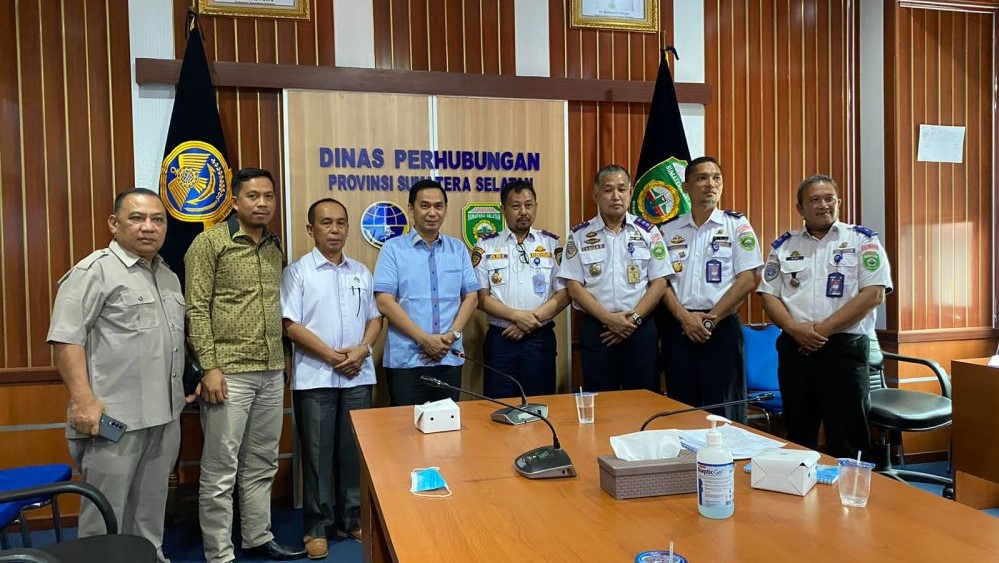 Komisi III DPRD Kunker ke Dishub Sumsel bahas soal pengelolaan angkutan batu bara