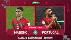 Maroko vs Portugal 8 besar Piala Dunia 2022 