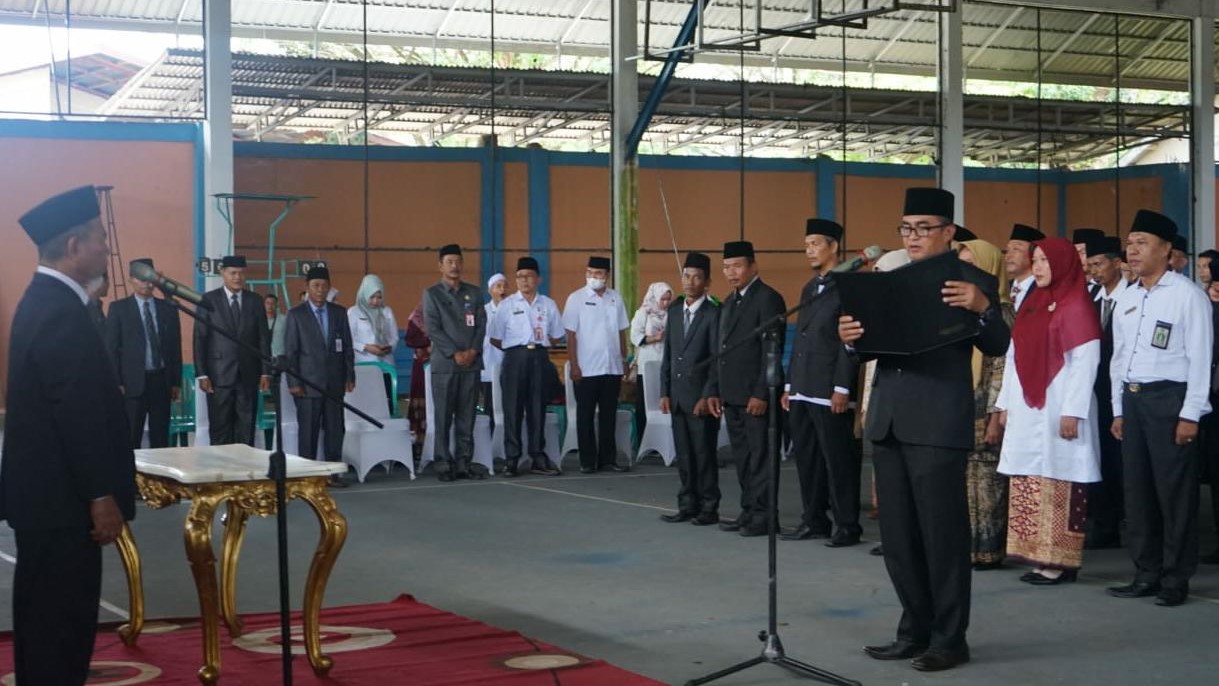 Bupati Mashuri lantik 432 orang pejabat Merangin, Rabu (29/3)