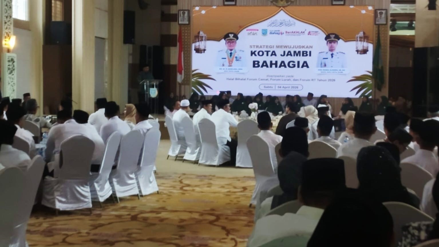 Maulana-Diza gelar halalbihalal bersama ribuan Ketua RT