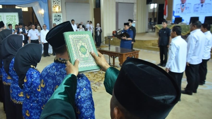 Wali Kota Maulana lantik 43 PNS formasi 2024