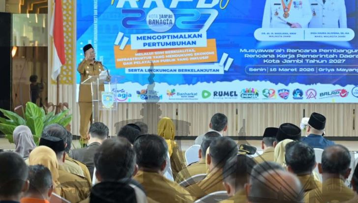 Pemkot Jambi Gelar Musrenbang RKPD 2027