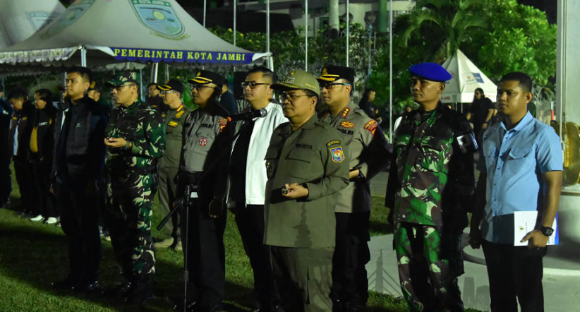 Pemkot Jambi dan Polresta Gelar Patroli Skala Besar
