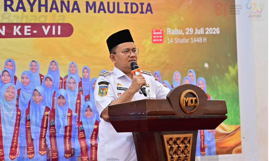Wali Kota Maulana Hadiri Wisuda Tahfizh Rayhana Maulidia