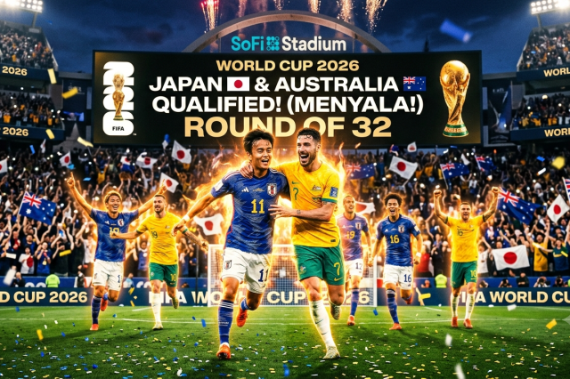 Wakil Asia Menyala! Jepang dan Australia Resmi Amankan Tiket 32 Besar Piala Dunia 2026 Hari Ini