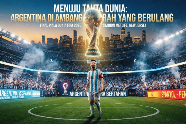 Menuju Tahta Dunia: Argentina di Ambang Sejarah yang Berulang