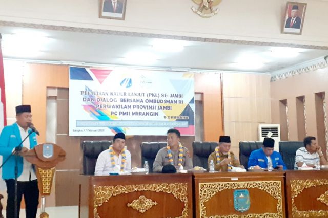 Gandeng Ombudsman RI, PMII Merangin Gelar PKL se-Provinsi Jambi