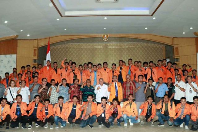 Bupati Safrial Sambut Mahasiswa Kukerta Universitas Jambi