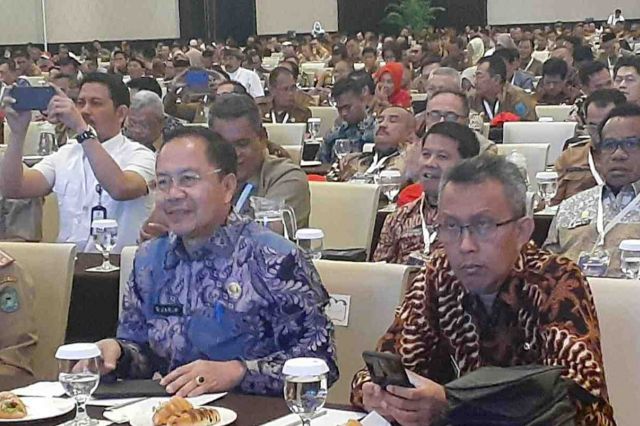 Sekda Ikuti Rakor Bidang Politik Dan Pemerintahan Umum Terkait Pilkada Serentak 2020