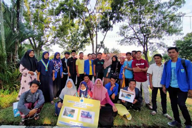 Peduli Penderita Kanker Belasan Tahun, PMII Merangin Galang Dana