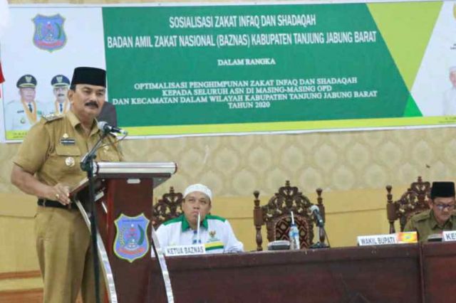 Wabup Amir Sakib Himbau ASN Tunaikan Zakat melalui Baznas