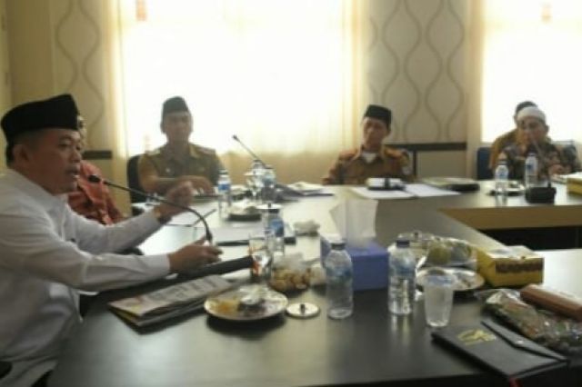 Bupati Al Haris Rapat Bersama OPD Bahas LPTQ