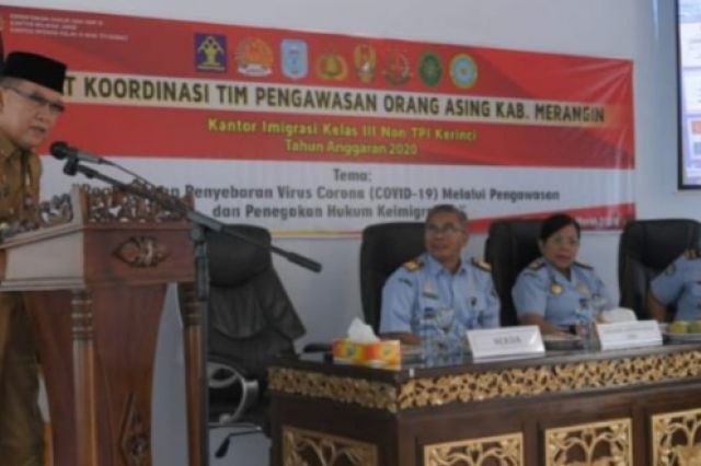 Waspada Virus Corona, Pemkab Merangin Pantau Kedatangan Orang Asing