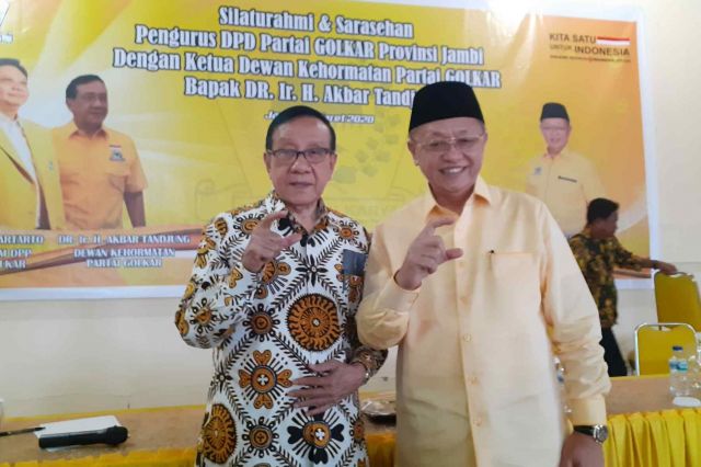 Dukung CE Menjadi Gubernur, Akbar Tanjung: Carilah Wakil yang Dapat Menaikan Elektabikitas