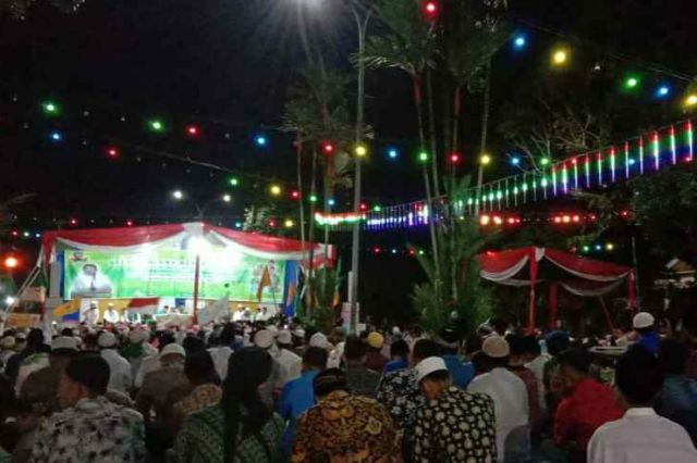 Harlah NU-94, Ratusan Warga Merangin Berkumpul Dzikir untuk Keselamatan Bangsa