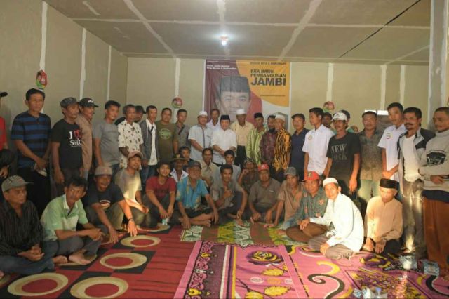 Silaturahmi Bersama Warga Betara, Al Haris Perkenalkan Program 'Segitiga Sentusa'