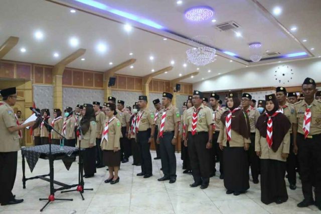 Sekda Lantik Majelis Pembimbing dan Pengurus Saka Bakti Husada