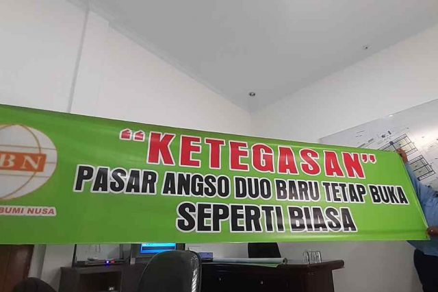 Ketegasan Pengelola: Pasar Angso Duo Baru Jambi Tetap Buka Seperti Biasa