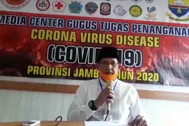 Kota Jambi Ditetapkan Sebagai Zona Merah Corona