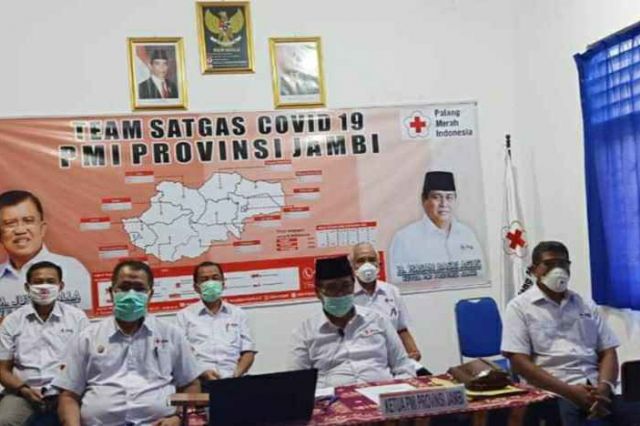 Tak Hanya Pencegahan, PMI Jambi juga Persiapkan Bantuan Sembako untuk Masyarakat Kurang Mampu