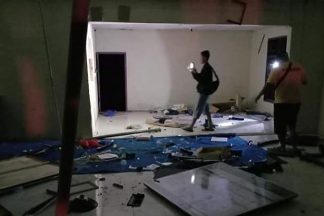 Diduga Dipicu Persoalan BLT, Posko Covid-19 dan Kantor Desa Air Batu Dirusak Warga
