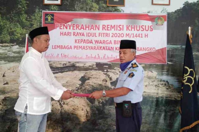 240 Napi Lapas Kelas II B Bangko Dapat Remisi Lebaran