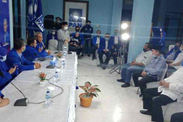Tiba Didampingi Abdullah Sani, Al Haris Menjadi Kandidat Pertama Mendaftar di PAN