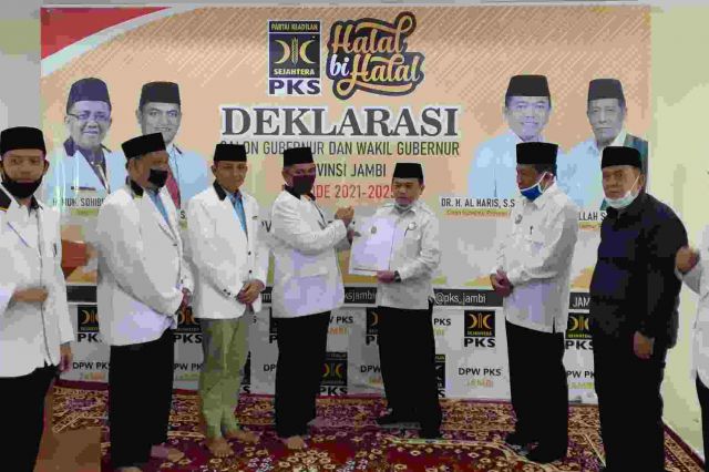PKS Resmi Dukung Al Haris-Abdullah Sani di Pilgub Jambi
