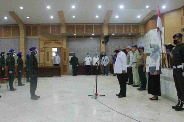 Safrial Harap Menwa Jadi Agen Penerapan Disiplin Protokol Kesehatan