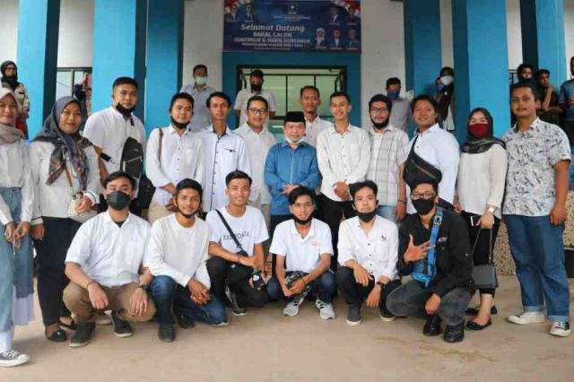Kembalikan Formulir ke PAN, Haris-Sani Didampingi GEMA Kota Kota Jambi
