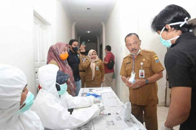 Cegah Narkoba, PUPR Jambi Gelar Tes Urine Ratusan Pegawai