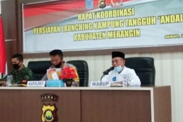 Mashuri Apresiasi Polres Bakal Dirikan Kampung Tangguh