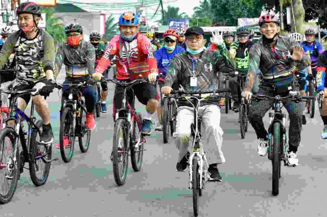 Fachrori Lepas Gowes Sinergitas Hari Bhayangkara ke-74
