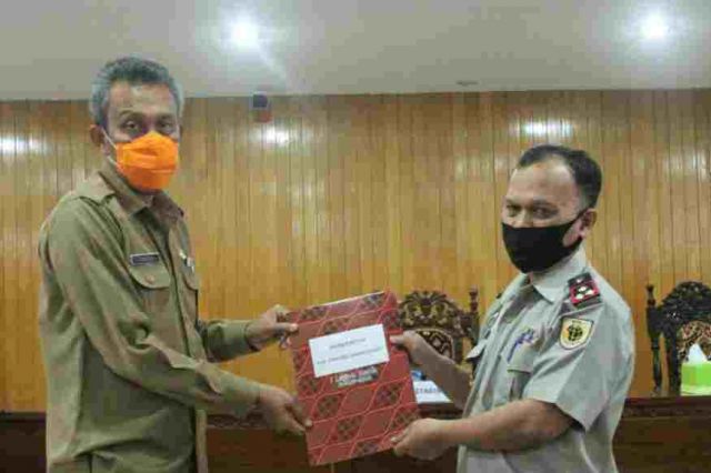 Sekda Tanjab Barat Tandatangani Perjanjian Kerjasama Bidang Pertanahan