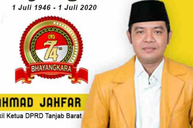 Ucapkan Selamat HUT Bhayangkara ke -74, Ahmad Jahfar: Semoga Makin Sukses dan Profesional
