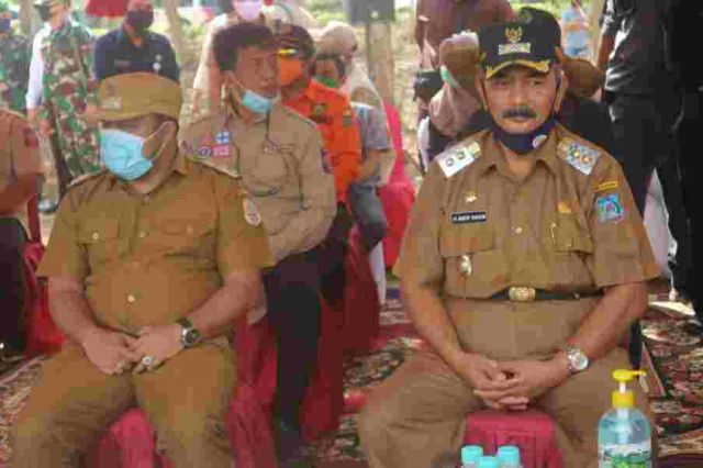 Wabup Amir Sakib Ikuti Apel Siaga Pencegahan dan Pengendalian Karhutla