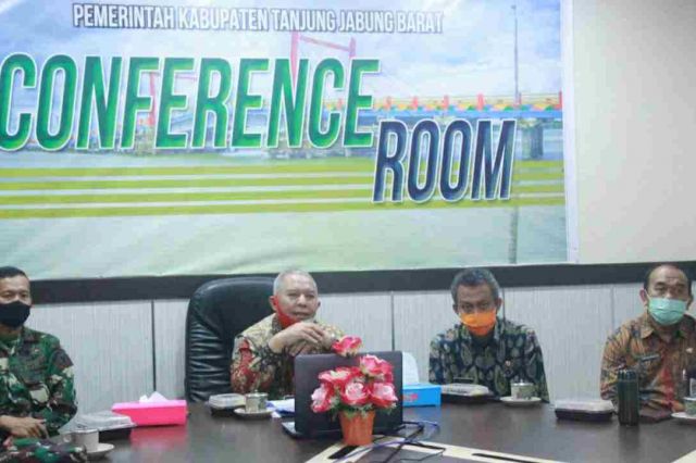 Bupati Buka Wabiner seris SKK Migas PetroChina-Pemkab Tanjab Barat