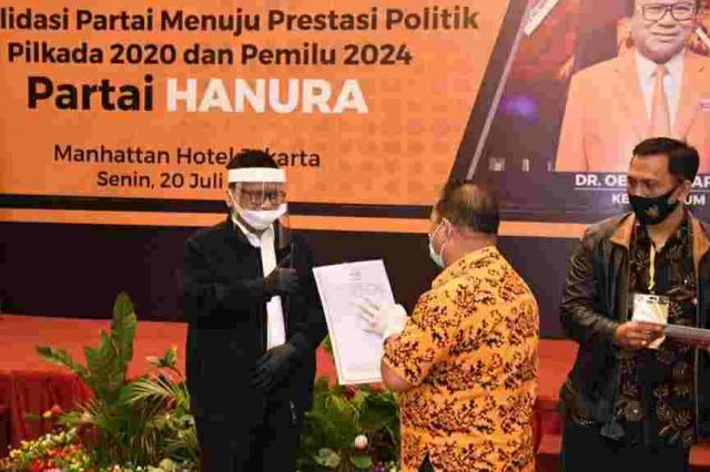 Partai Hanura Resmi Usung Pasangan Fachrori-Safrial di Pilgub Jambi