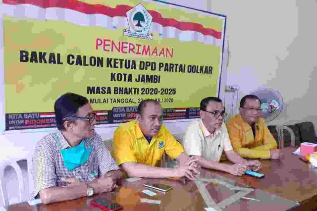 Pendaftaran Ditutup, Endria dan Budi Setiawan Akan Bertarung Jadi Ketua Golkar Kota Jambi