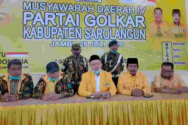 Cek Endra Harap Musda DPD II Golkar Jambi Terlaksana Secara Musyawarah Mufakat