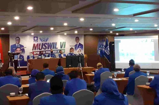 Buka Muswil PAN Jambi, Zulhas: Jangan Ada Lagi Konflik Internal