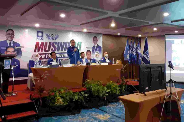 Aklamasi, Bakri Kembali Pimpin PAN Jambi Periode 2020-2025