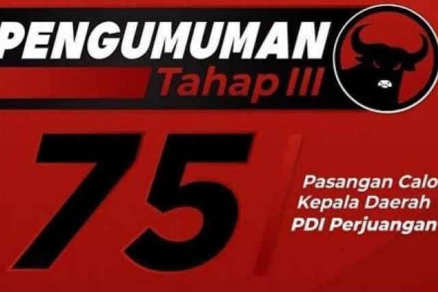 PDIP Tunda Penyampaian Rekomendasi Dukungan Kandidat Pilgub, Termasuk Jambi