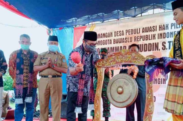 Bawaslu RI Canangkan Desa Peduli Awasi Hak Pilih di Merangin